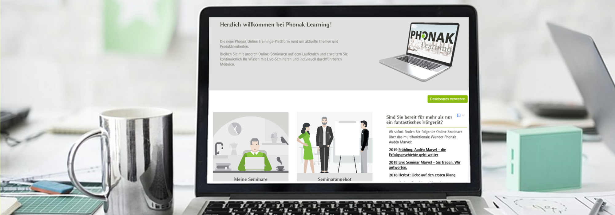 Phonak Learning Trainings und Tutorials