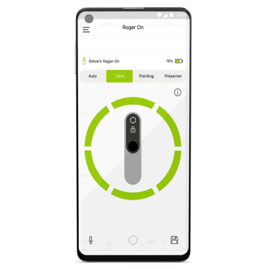 Image of myRogerMic app